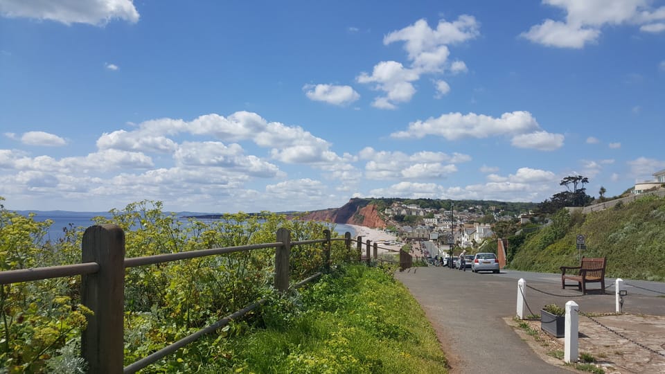 Spring day in Budleigh Salterton