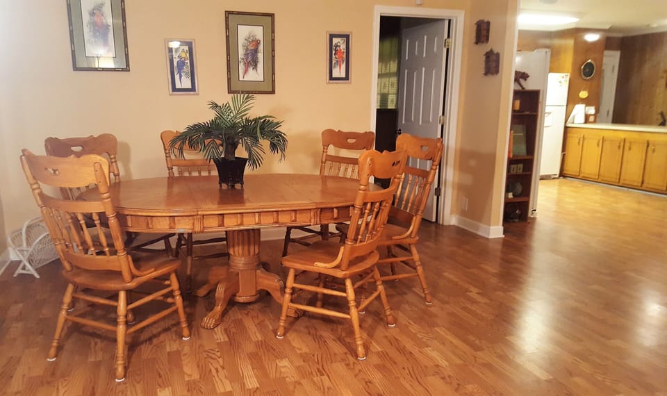 Two dining tables