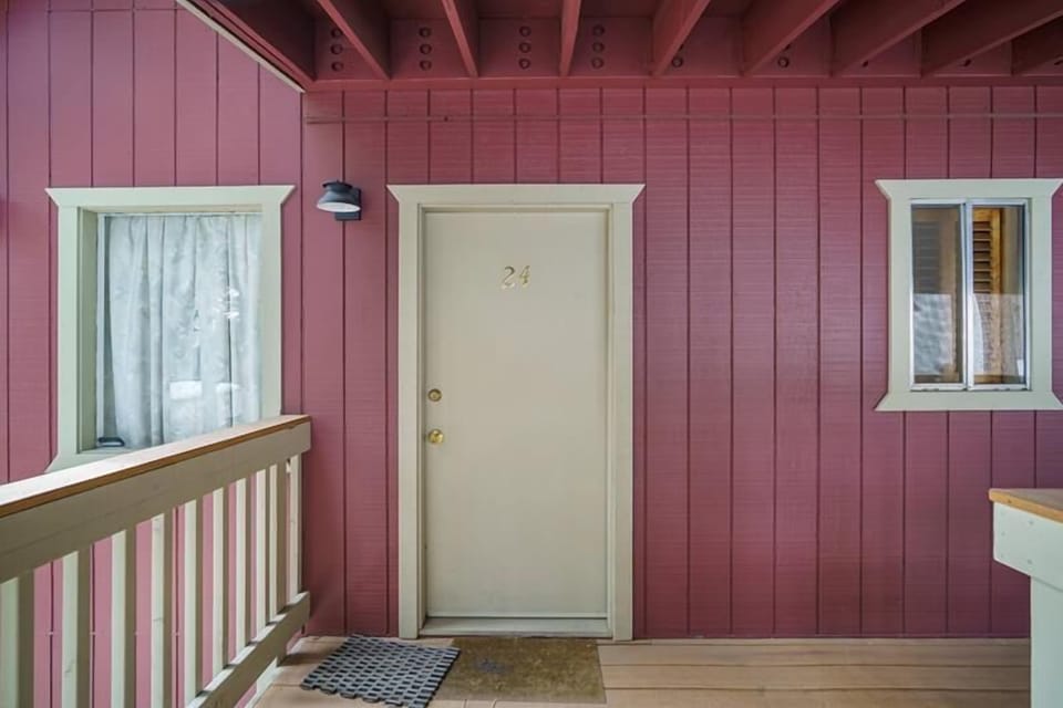 Hidden Valley, front door to Unit 24.