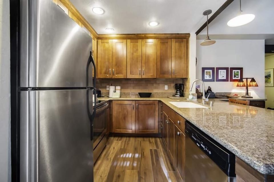 Updated appliances and counter space for prepping