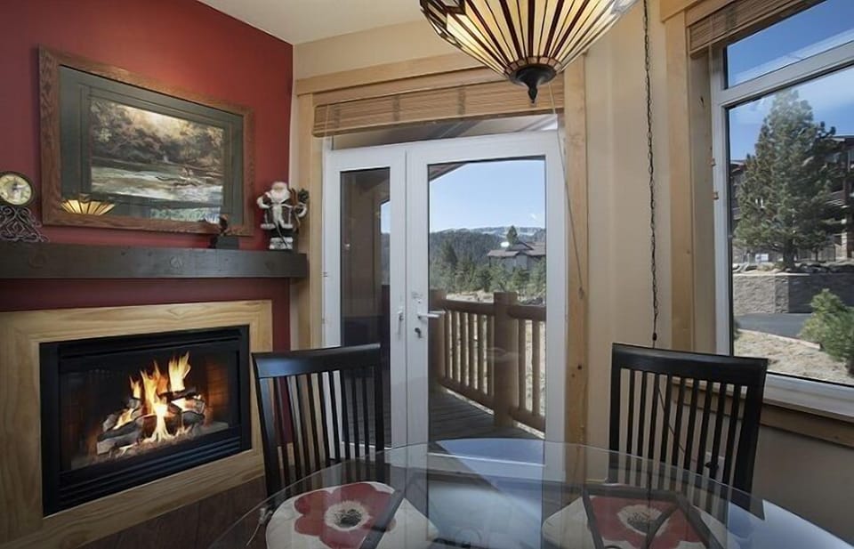 Nothing like a fireplace in the mountains