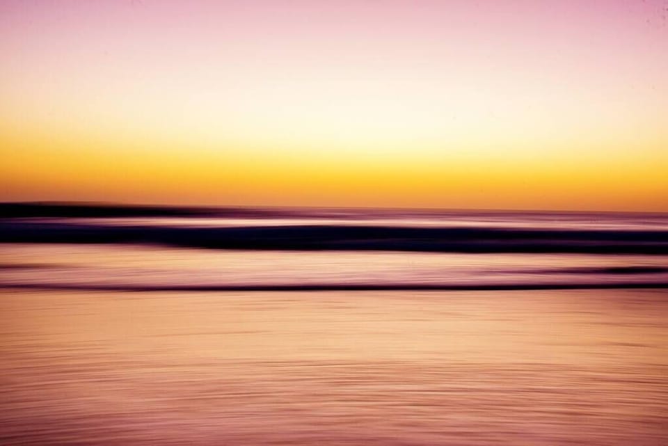 Atardecer:oceano 