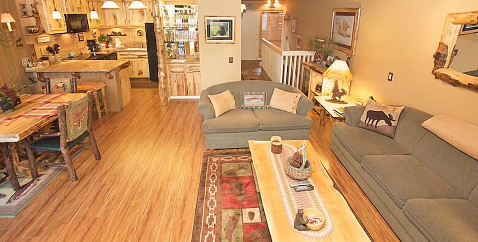 Wide open floor plan to keep you all together