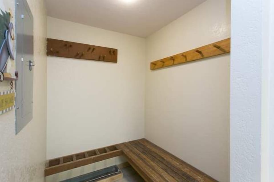 Entry storage for jackets, boots, and equipment