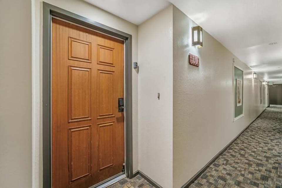 Front door to unit 110