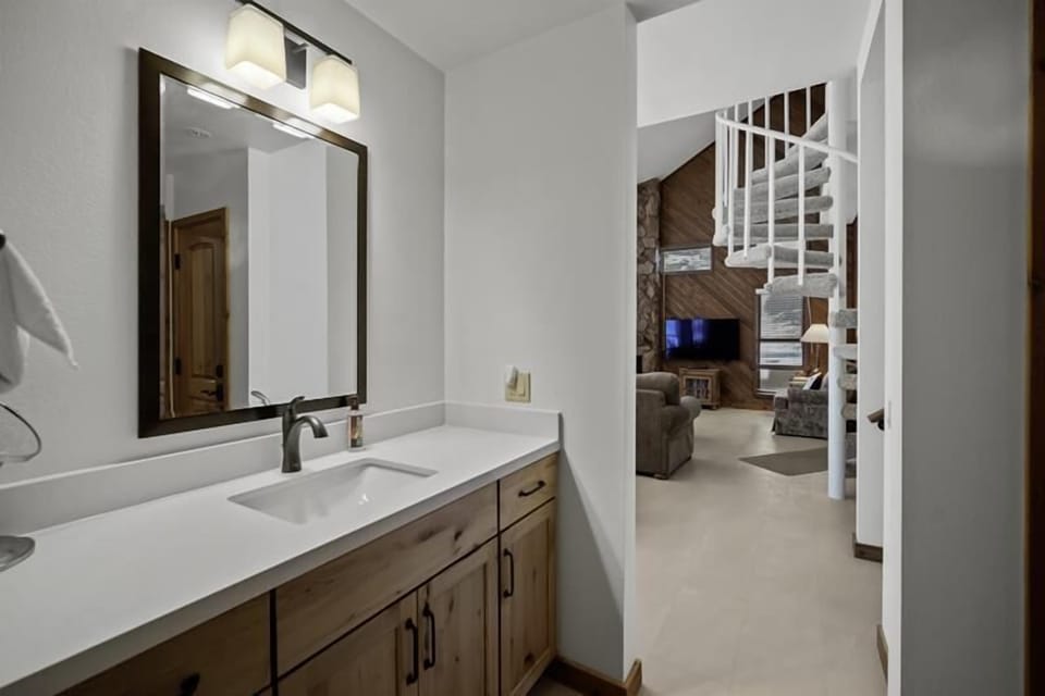 Updated vanity and fixtures