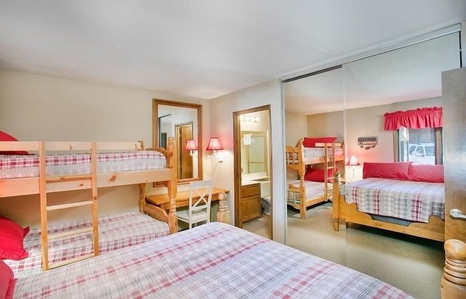 Bunks are always fun on vacation.