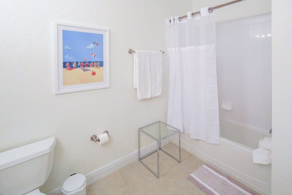 Guest Bathroom + salts for the tub :)