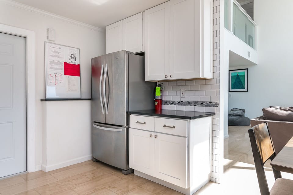Two fridges!
