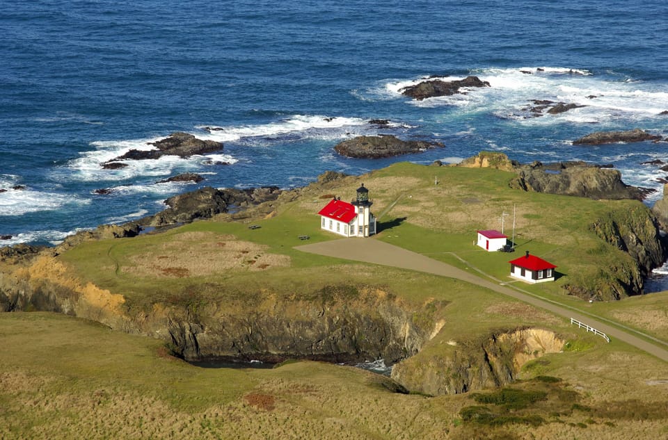 Just .6 Miles From Point Cabrillo Light Station State Historic P - ©Marinas.com