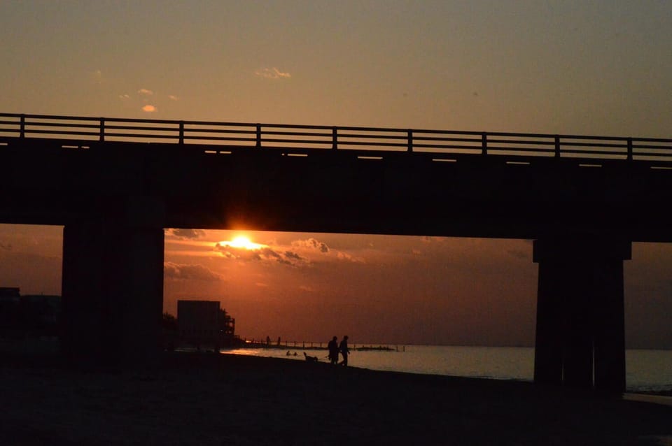 Gorgeous sunset view from the unit