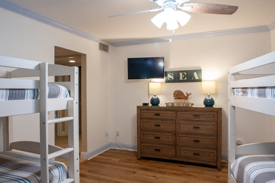 Bunk room sleeps up to four