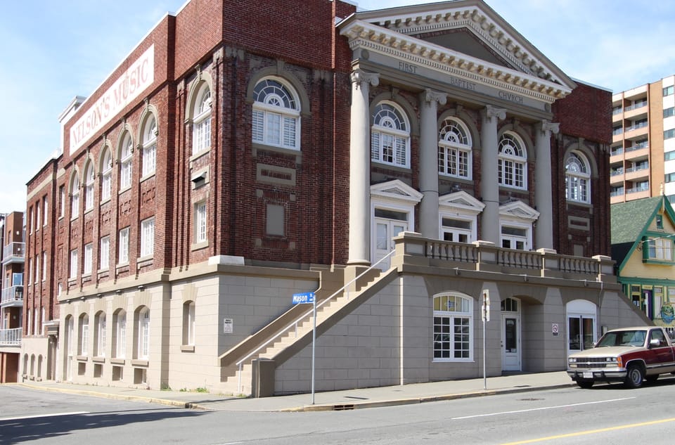 Outside - Exterior view of the building