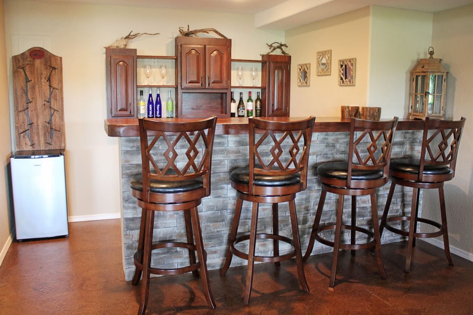 Place your most interesting bottle on the shelf