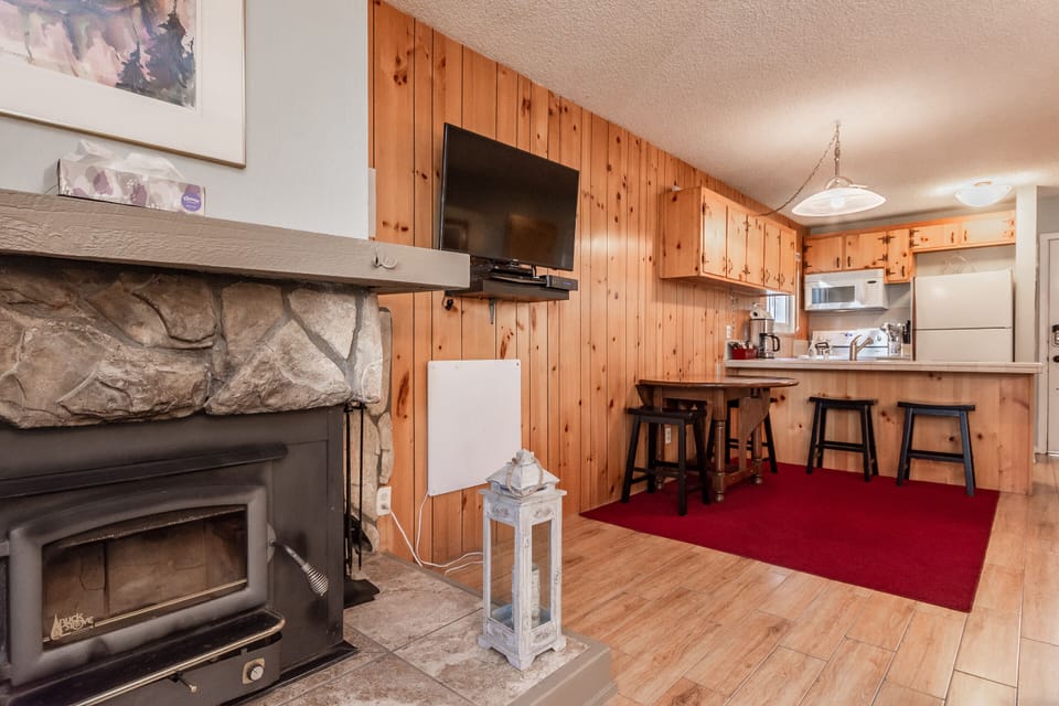 Kitchen / Living Room / Dining Room / Twin Pull-Out Sleeper Sofa and Queen Futon Sleeper / Flat Screen TV