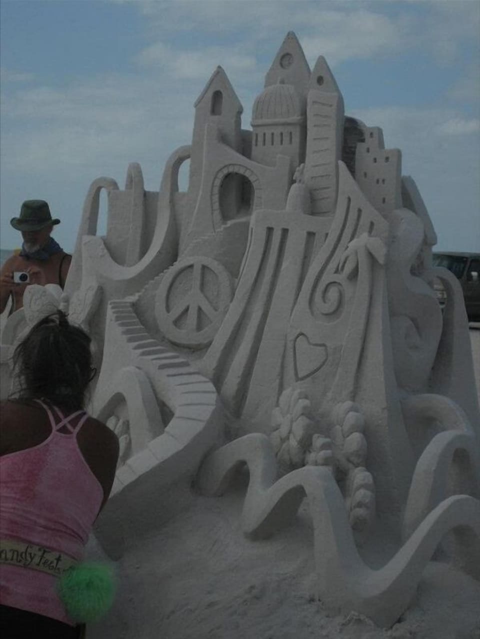 Our white sandy beaches inspire world renowned sandcastle artists!