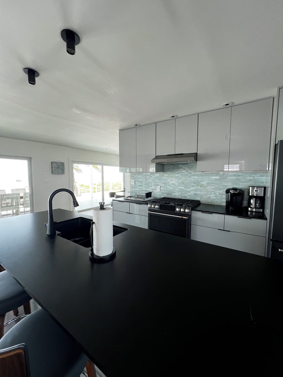 Brand new contemporary kitchen. 
