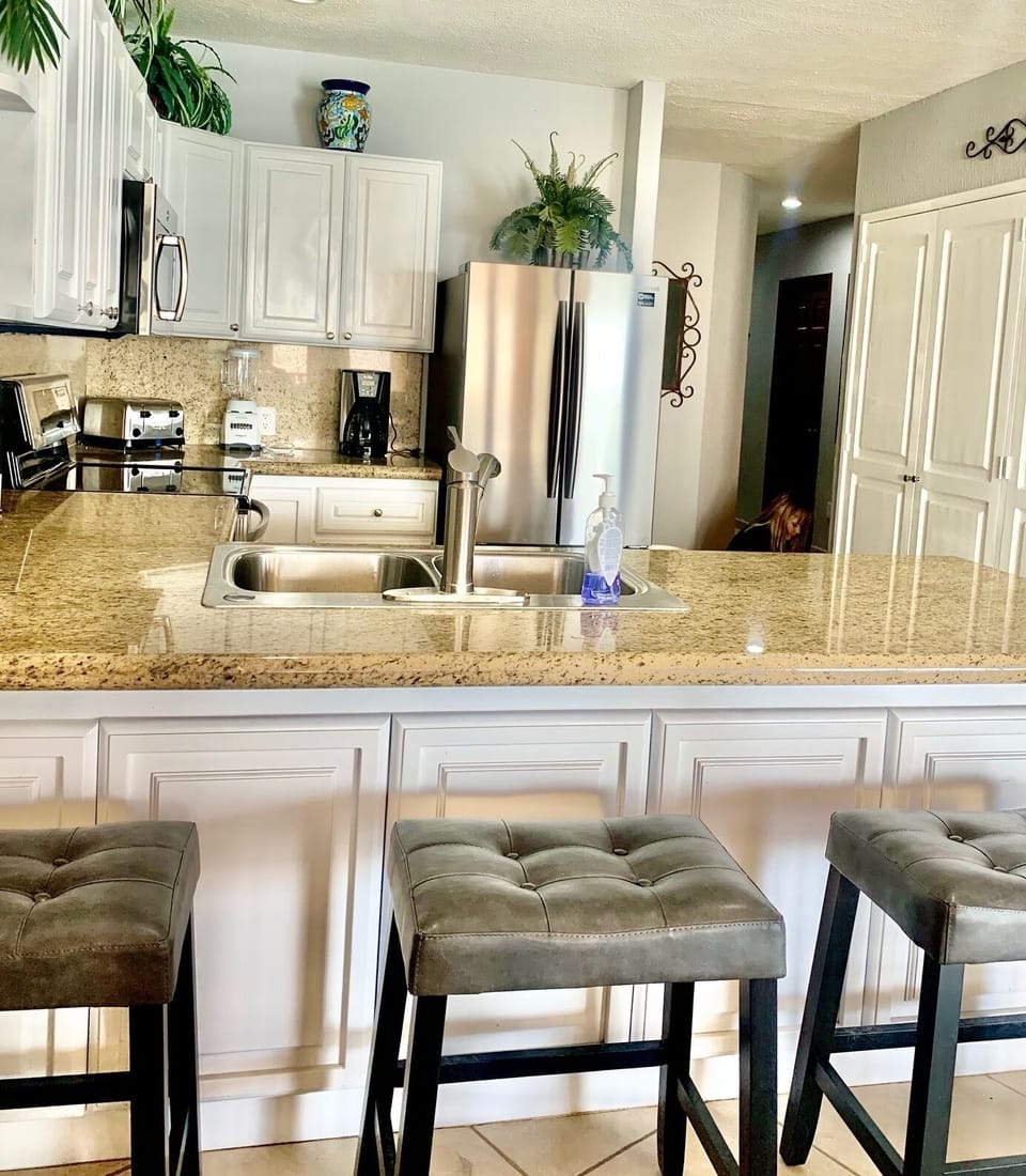 Remodeled Kitchen with all New Stain Less Steel Appliances