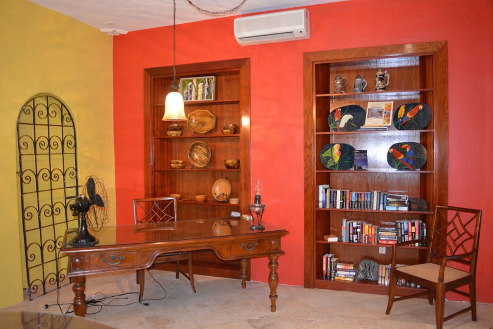 Large Period Mahogany Desk