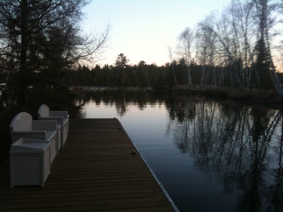 Evening on the dock.