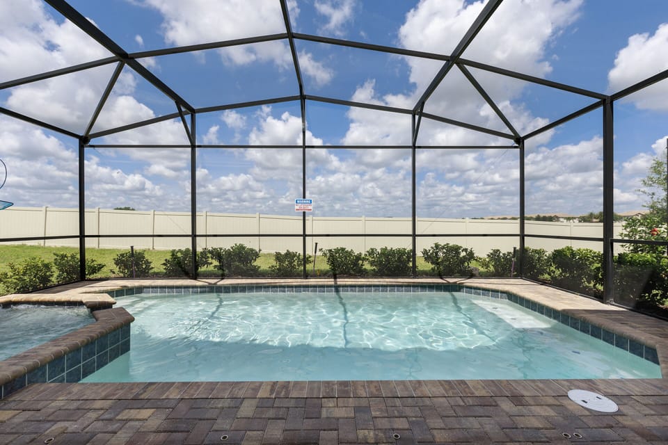 Enjoy swimming pool  