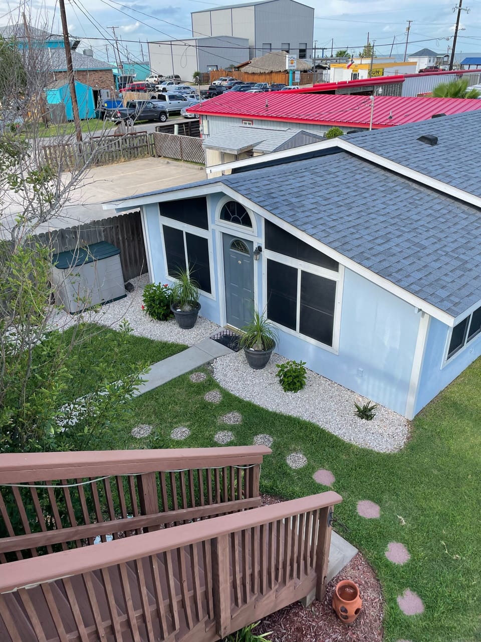 View from the deck