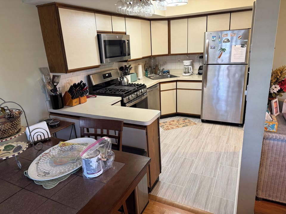 New kitchen floors installed May 2025.