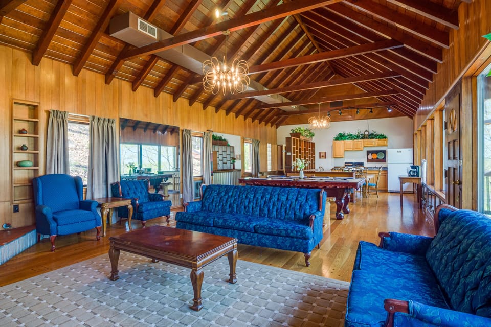 Main Living Space | Open Floor Plan | Central A/C & Heat | Free WiFi