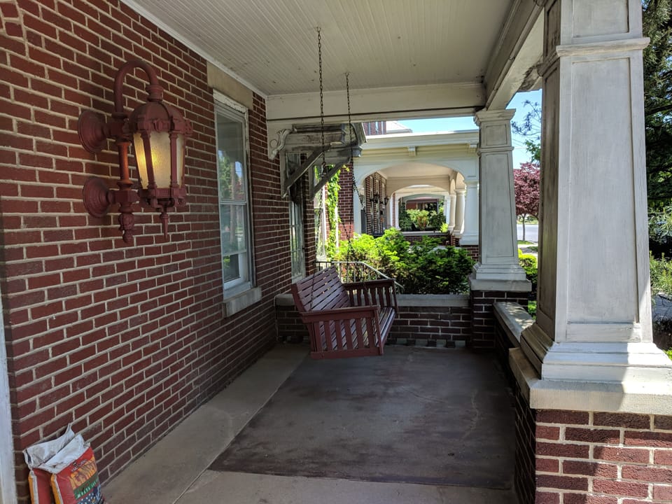 Hang out on the porch and enjoy the breeze!