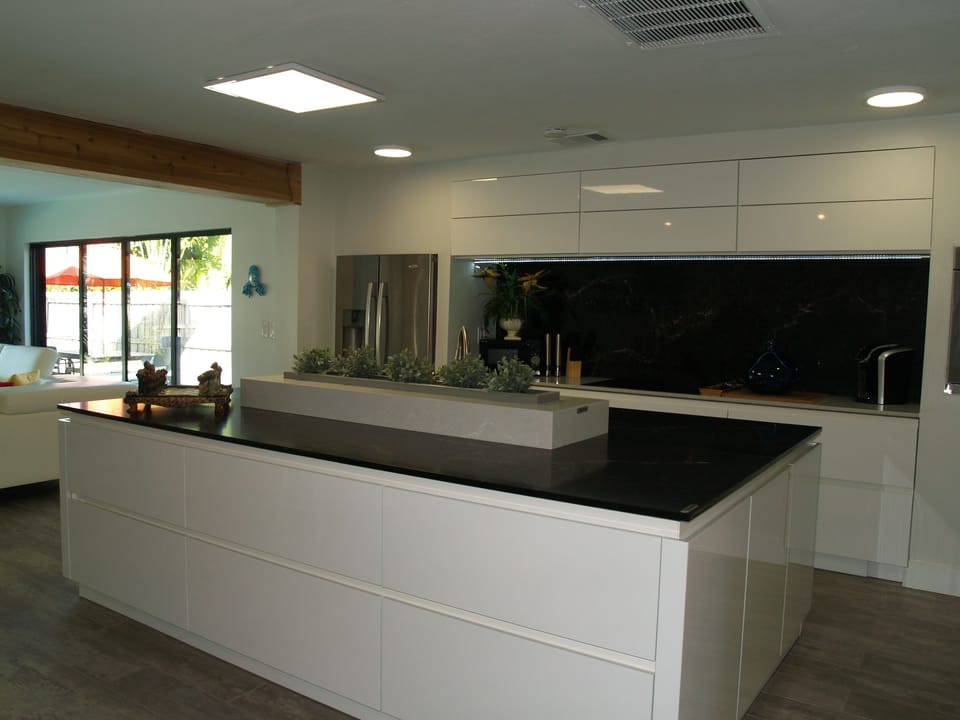 Custom German Cabinetry.