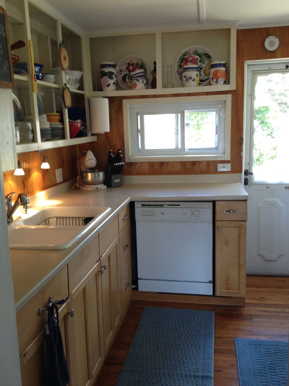 Kitchen, back door