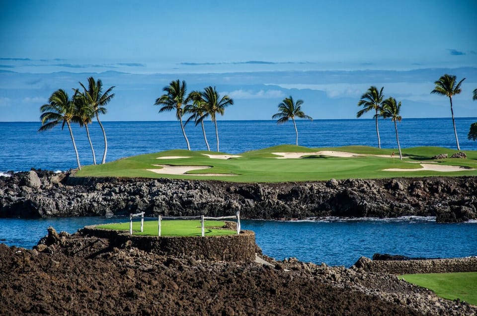 Signature hole at Mauna Lani 