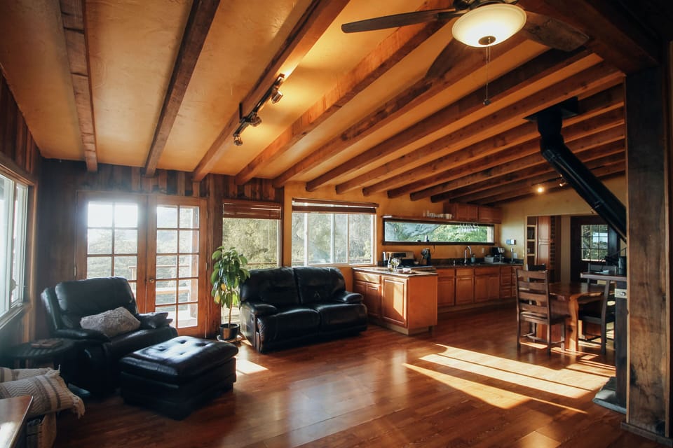 Country Cabin with Ocean Views