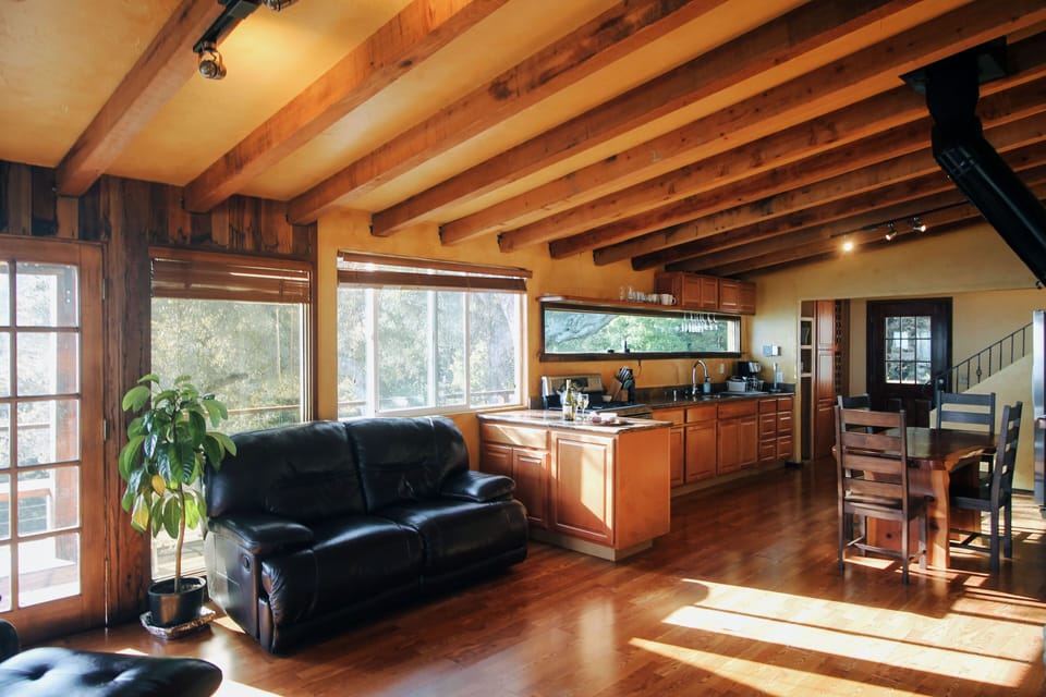 Living Room with Fireplace