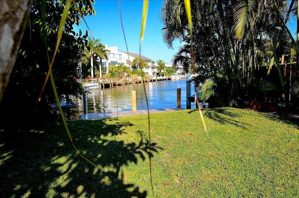 View of the intracostal from the yard