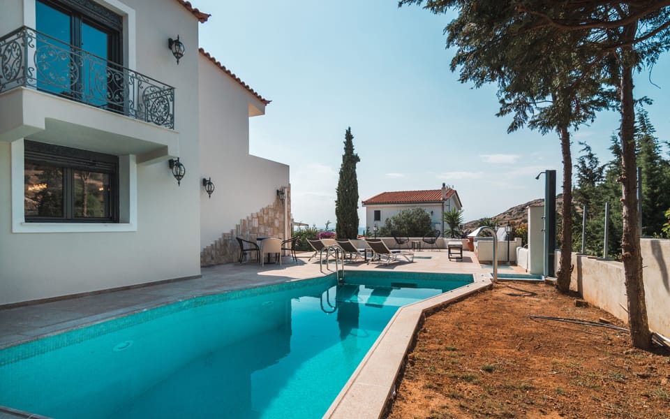 Swimming Pool and Sitting facilities next to the pool