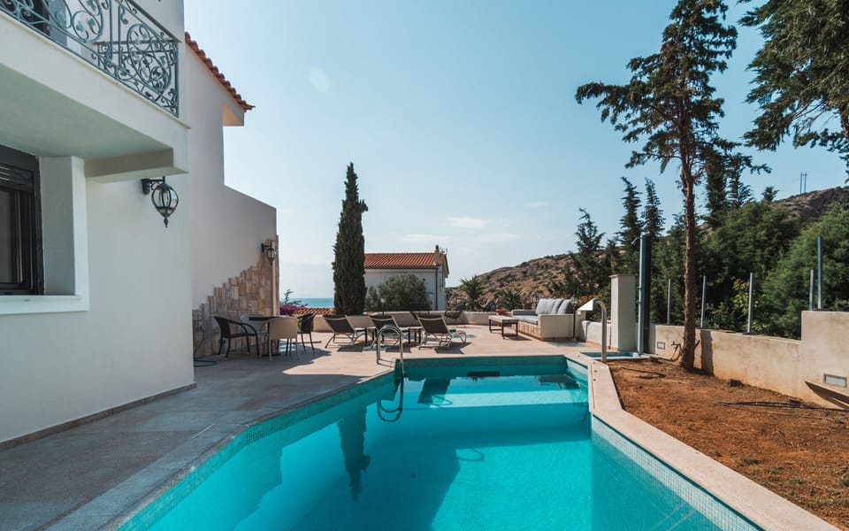Swimming Pool and Sitting facilities next to the pool