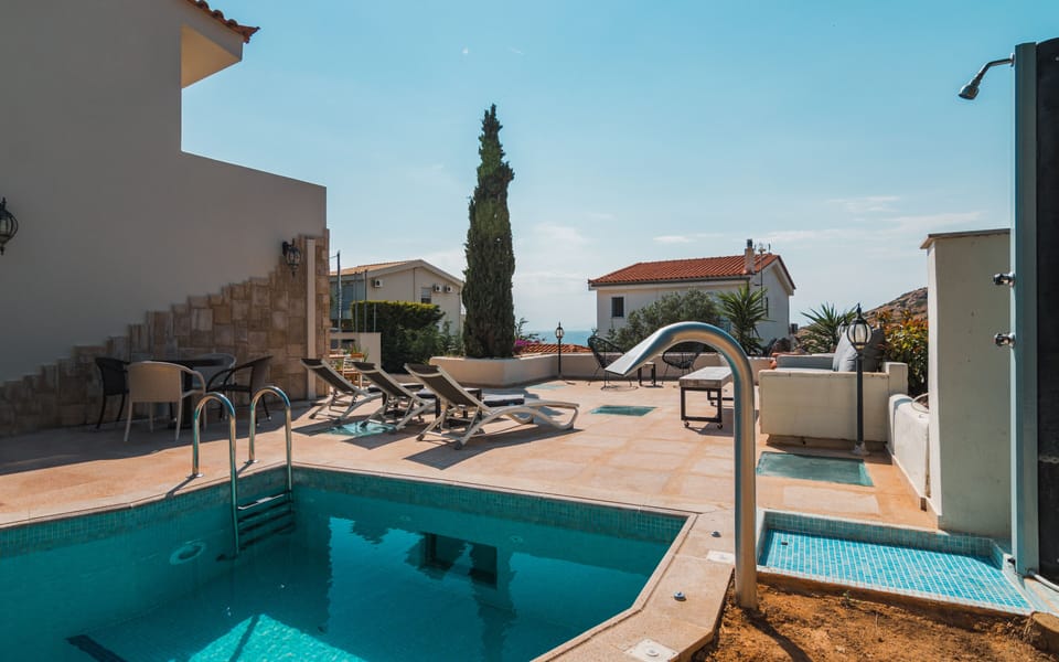Swimming Pool and Sitting facilities next to the pool