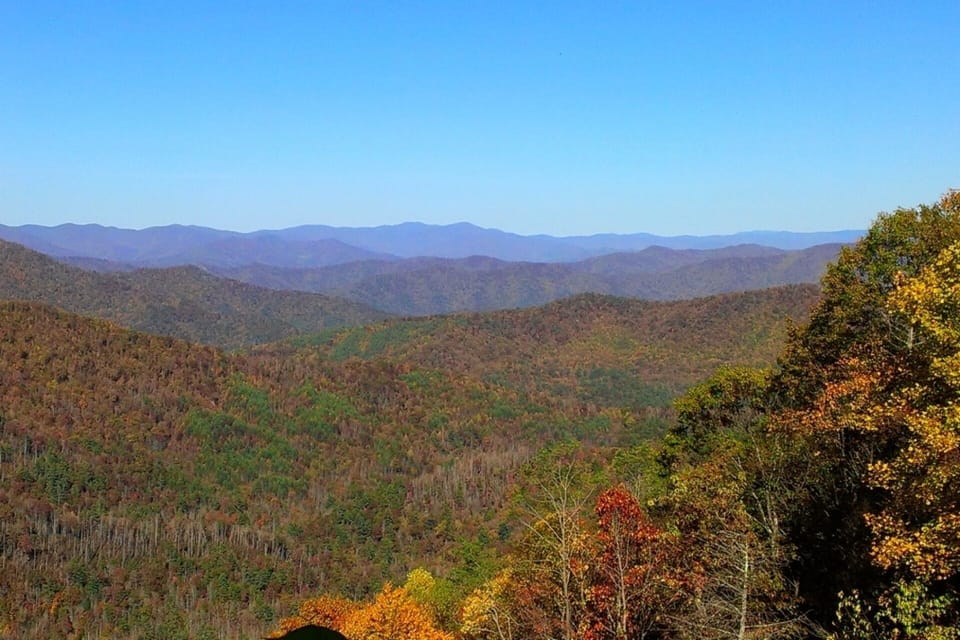 Fall Views in the Smoky Mountains National Park