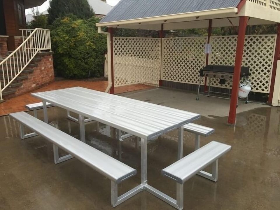 Outdoor Seating and BBQ