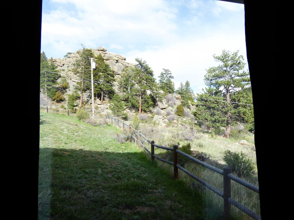 View out the 3rd bedroom window!