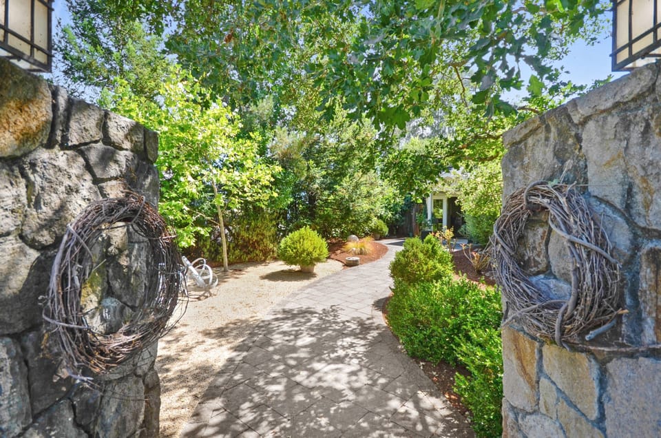 Walkway to Guest House