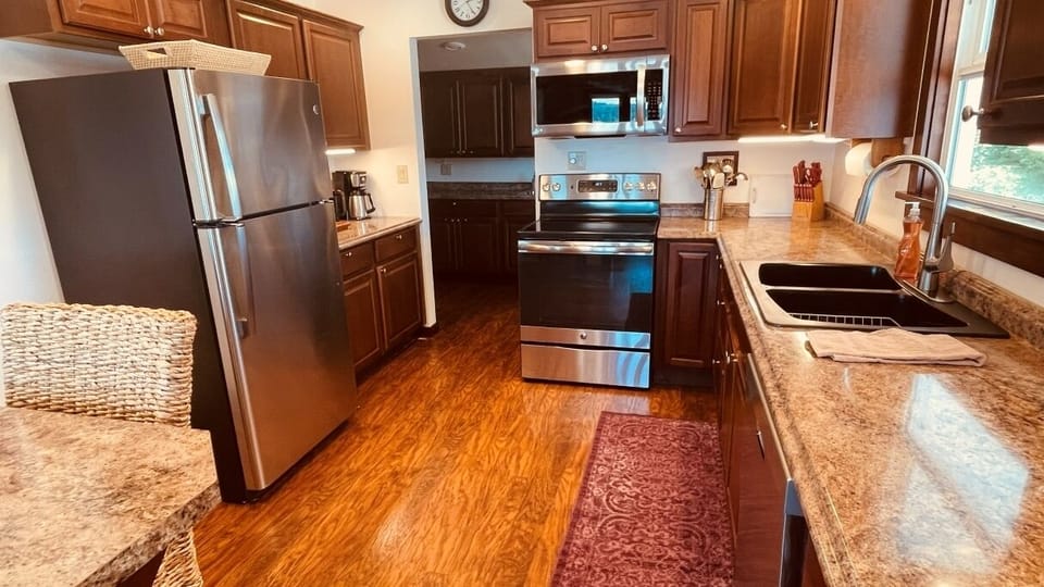 Fully equipped kitchen