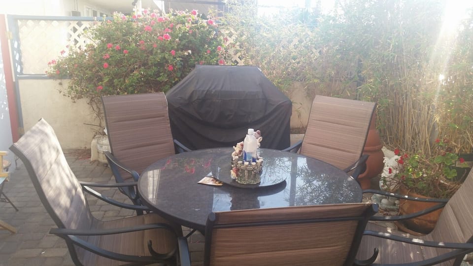 Private patio 