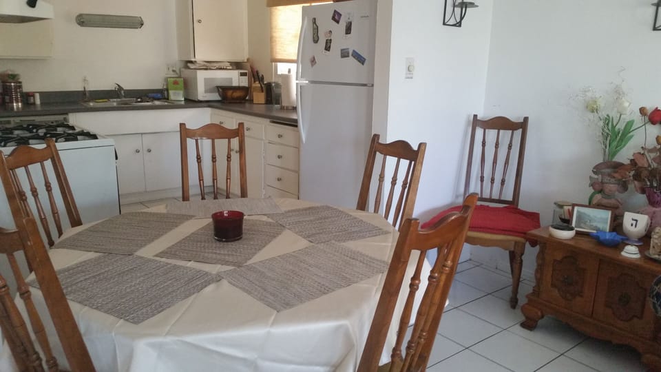 kitchen and dining table