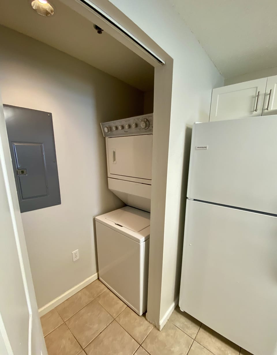 Laundry closet