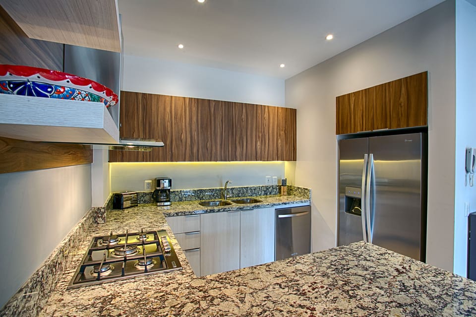 Prepare your meals in this beatiful kitchen