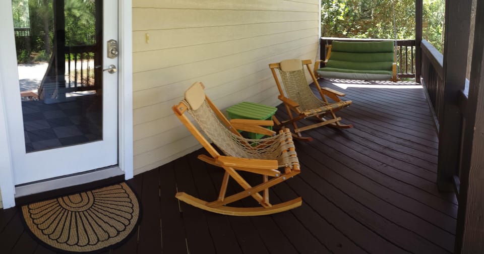 front porch - love having coffee here
