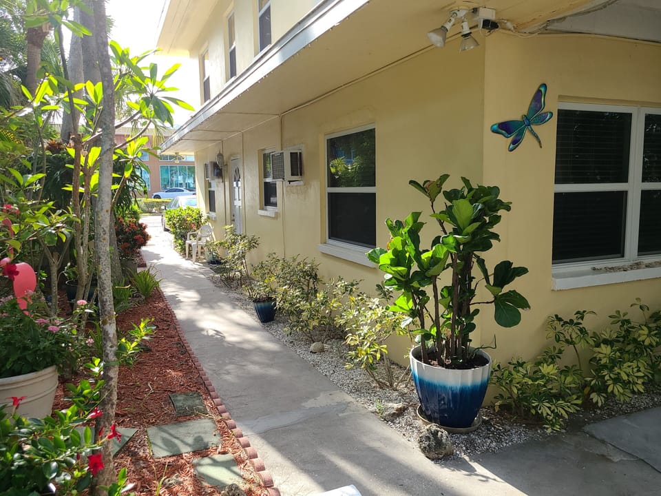 Garden Cottage entrance