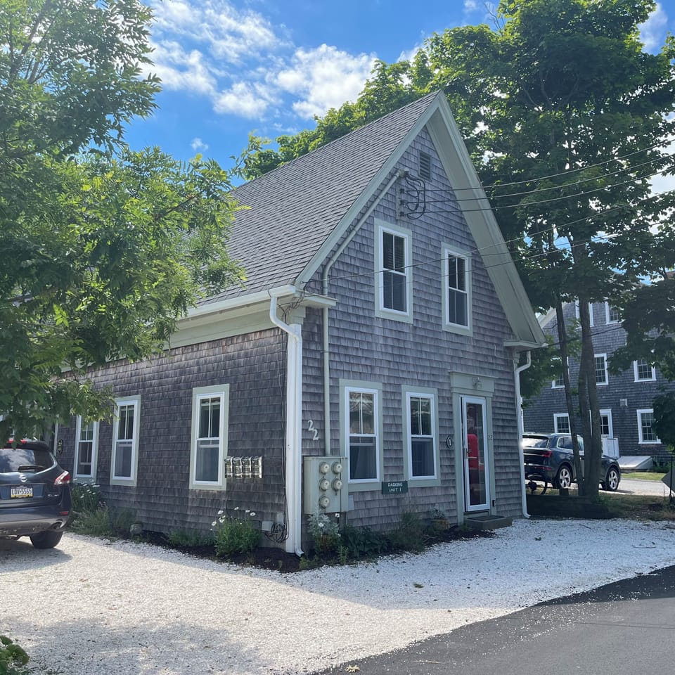 The condo is on the ground floor.